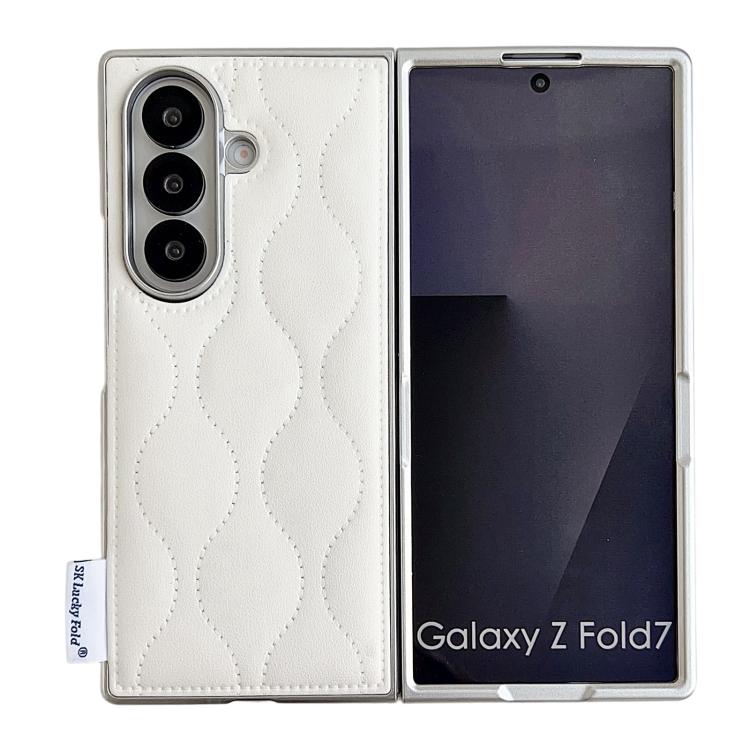 Puffer Jacket Texture Phone Case, For Samsung Galaxy Z Flip6/7 FE, For Samsung Galaxy Z Fold7 5G, For Samsung Galaxy Z Flip7 5G, For Samsung Galaxy Z Flip5