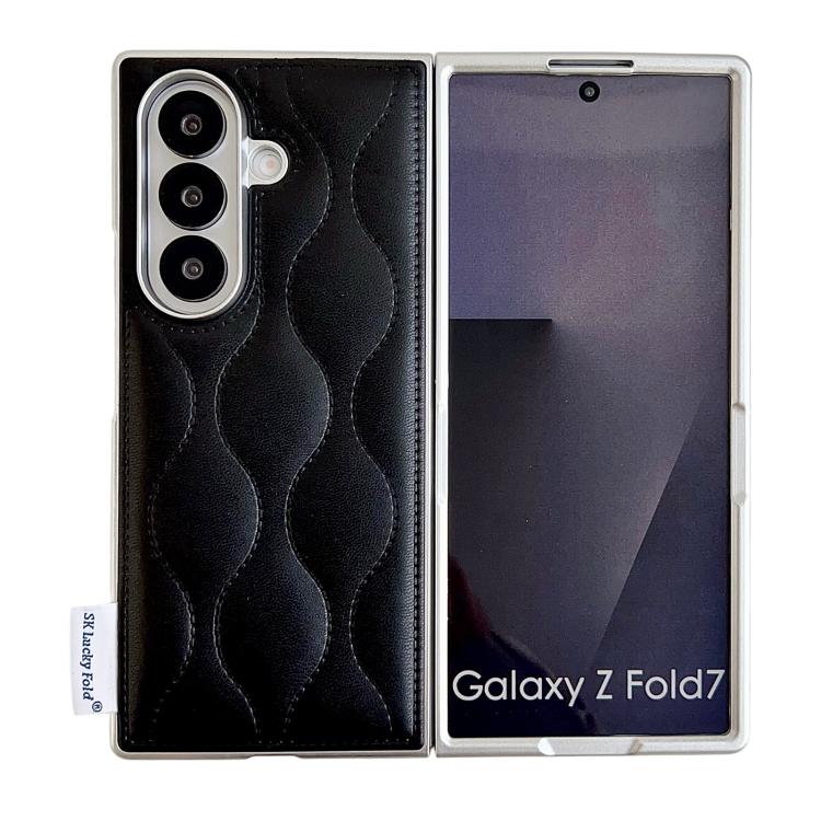 Puffer Jacket Texture Phone Case, For Samsung Galaxy Z Flip6/7 FE, For Samsung Galaxy Z Fold7 5G, For Samsung Galaxy Z Flip7 5G, For Samsung Galaxy Z Flip5
