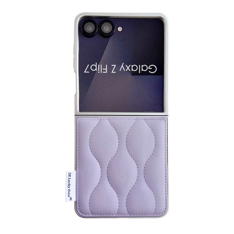 Puffer Jacket Texture Phone Case, For Samsung Galaxy Z Flip6/7 FE, For Samsung Galaxy Z Fold7 5G, For Samsung Galaxy Z Flip7 5G, For Samsung Galaxy Z Flip5