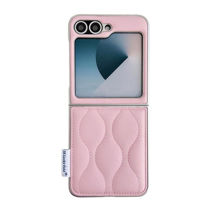 Puffer Jacket Texture Phone Case, For Samsung Galaxy Z Flip6/7 FE, For Samsung Galaxy Z Fold7 5G, For Samsung Galaxy Z Flip7 5G, For Samsung Galaxy Z Flip5