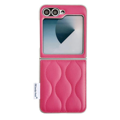 Puffer Jacket Texture Phone Case, For Samsung Galaxy Z Flip6/7 FE, For Samsung Galaxy Z Fold7 5G, For Samsung Galaxy Z Flip7 5G, For Samsung Galaxy Z Flip5