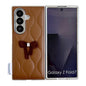 Puffer Jacket Bow Phone Case with  Wrist Strap, For Samsung Galaxy Z Flip6/7 FE, For Samsung Galaxy Z Fold7 5G, For Samsung Galaxy Z Flip7 5G, For Samsung Galaxy Z Flip5