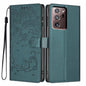 Tree Cat Embossed Flip Vegan Leather Phone Case, For Samsung Galaxy Note20, For Samsung Galaxy Note20 Ultra, For Samsung Galaxy S20 Ultra, For Samsung Galaxy S20, For Samsung Galaxy S20+