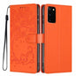 Tree Cat Embossed Flip Vegan Leather Phone Case, For Samsung Galaxy Note20, For Samsung Galaxy Note20 Ultra, For Samsung Galaxy S20 Ultra, For Samsung Galaxy S20, For Samsung Galaxy S20+