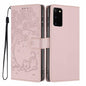 Tree Cat Embossed Flip Vegan Leather Phone Case, For Samsung Galaxy Note20, For Samsung Galaxy Note20 Ultra, For Samsung Galaxy S20 Ultra, For Samsung Galaxy S20, For Samsung Galaxy S20+