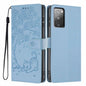Tree Cat Embossed Flip Vegan Leather Phone Case, For Samsung Galaxy S23 FE 5G, For Samsung Galaxy S23 Ultra 5G, For Samsung Galaxy S23+ 5G, For Samsung Galaxy S23 5G, For Samsung Galaxy S20 FE, For Samsung Galaxy S22 Ultra 5G