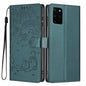 Tree Cat Embossed Flip Vegan Leather Phone Case, For Samsung Galaxy Note20, For Samsung Galaxy Note20 Ultra, For Samsung Galaxy S20 Ultra, For Samsung Galaxy S20, For Samsung Galaxy S20+