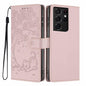 Tree Cat Embossed Flip Vegan Leather Phone Case, For Samsung Galaxy S22+ 5G, For Samsung Galaxy S22 5G, For Samsung Galaxy S21 FE 5G, For Samsung Galaxy S21 5G, For Samsung Galaxy S21+ 5G, For Samsung Galaxy S21 Ultra 5G