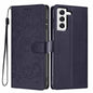 Tree Cat Embossed Flip Vegan Leather Phone Case, For Samsung Galaxy S22+ 5G, For Samsung Galaxy S22 5G, For Samsung Galaxy S21 FE 5G, For Samsung Galaxy S21 5G, For Samsung Galaxy S21+ 5G, For Samsung Galaxy S21 Ultra 5G