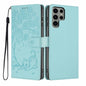Tree Cat Embossed Flip Vegan Leather Phone Case, For Samsung Galaxy S23 FE 5G, For Samsung Galaxy S23 Ultra 5G, For Samsung Galaxy S23+ 5G, For Samsung Galaxy S23 5G, For Samsung Galaxy S20 FE, For Samsung Galaxy S22 Ultra 5G