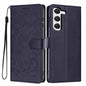 Tree Cat Embossed Flip Vegan Leather Phone Case, For Samsung Galaxy S23 FE 5G, For Samsung Galaxy S23 Ultra 5G, For Samsung Galaxy S23+ 5G, For Samsung Galaxy S23 5G, For Samsung Galaxy S20 FE, For Samsung Galaxy S22 Ultra 5G