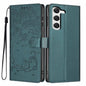 Tree Cat Embossed Flip Vegan Leather Phone Case, For Samsung Galaxy S23 FE 5G, For Samsung Galaxy S23 Ultra 5G, For Samsung Galaxy S23+ 5G, For Samsung Galaxy S23 5G, For Samsung Galaxy S20 FE, For Samsung Galaxy S22 Ultra 5G
