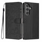 Tree Cat Embossed Flip Vegan Leather Phone Case, For Samsung Galaxy S25+ 5G, For Samsung Galaxy S25 Ultra 5G, For Samsung Galaxy S24 FE 5G, For Samsung Galaxy S24 Ultra 5G, For Samsung Galaxy S24+ 5G, For Samsung Galaxy S24 5G