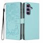 Tree Cat Embossed Flip Vegan Leather Phone Case, For Samsung Galaxy S25+ 5G, For Samsung Galaxy S25 Ultra 5G, For Samsung Galaxy S24 FE 5G, For Samsung Galaxy S24 Ultra 5G, For Samsung Galaxy S24+ 5G, For Samsung Galaxy S24 5G