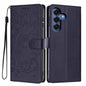 Tree Cat Embossed Flip Vegan Leather Phone Case, For Samsung Galaxy S26+ 5G, For Samsung Galaxy S26 Ultra 5G, For Samsung Galaxy S26 5G, For Samsung Galaxy S25 FE 5G, For Samsung Galaxy S25 Edge 5G, For Samsung Galaxy S25 5G