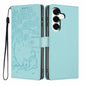 Tree Cat Embossed Flip Vegan Leather Phone Case, For Samsung Galaxy S25+ 5G, For Samsung Galaxy S25 Ultra 5G, For Samsung Galaxy S24 FE 5G, For Samsung Galaxy S24 Ultra 5G, For Samsung Galaxy S24+ 5G, For Samsung Galaxy S24 5G
