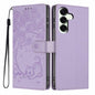 Tree Cat Embossed Flip Vegan Leather Phone Case, For Samsung Galaxy S25+ 5G, For Samsung Galaxy S25 Ultra 5G, For Samsung Galaxy S24 FE 5G, For Samsung Galaxy S24 Ultra 5G, For Samsung Galaxy S24+ 5G, For Samsung Galaxy S24 5G