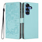 Tree Cat Embossed Flip Vegan Leather Phone Case, For Samsung Galaxy S26+ 5G, For Samsung Galaxy S26 Ultra 5G, For Samsung Galaxy S26 5G, For Samsung Galaxy S25 FE 5G, For Samsung Galaxy S25 Edge 5G, For Samsung Galaxy S25 5G