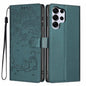 Tree Cat Embossed Flip Vegan Leather Phone Case, For Samsung Galaxy S26+ 5G, For Samsung Galaxy S26 Ultra 5G, For Samsung Galaxy S26 5G, For Samsung Galaxy S25 FE 5G, For Samsung Galaxy S25 Edge 5G, For Samsung Galaxy S25 5G