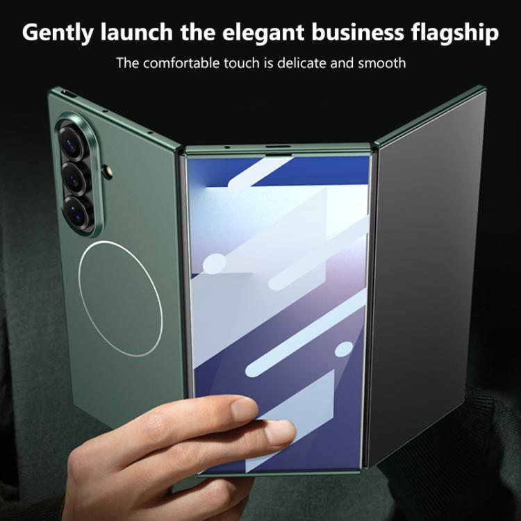 GKK Integrated Full Cover Frame Ultra-thin Magnetic Nickel Ring Phone Case, For Samsung Galaxy Z TriFold