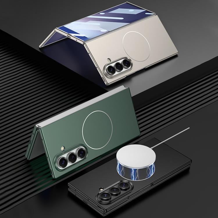 GKK Integrated Full Cover Frame Ultra-thin Magnetic Nickel Ring Phone Case, For Samsung Galaxy Z TriFold