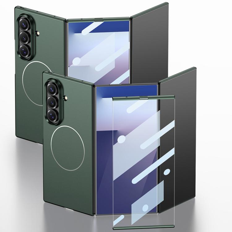 GKK Integrated Full Cover Frame Ultra-thin Magnetic Nickel Ring Phone Case, For Samsung Galaxy Z TriFold