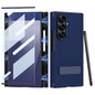 GKK Magnetic Folding Leather One-Line Rotating Holder Phone Case with Magnetic Stylus, For Samsung Galaxy Z TriFold