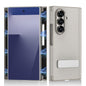 GKK Magnetic Folding Leather One-Line Rotating Holder Phone Case, For Samsung Galaxy Z TriFold