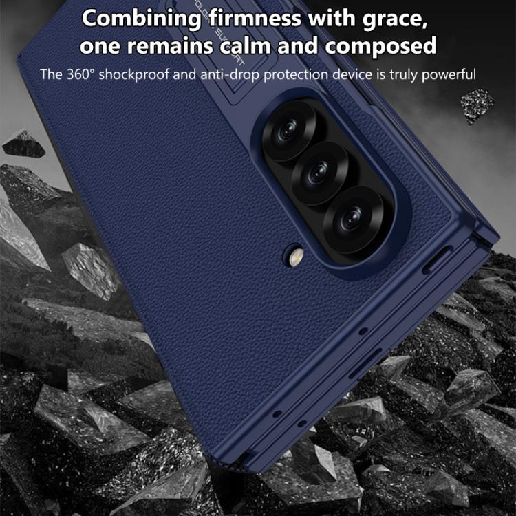 GKK Integrated Full Coverage Flip Phone Case with All Purpose Holder, For Samsung Galaxy Z TriFold