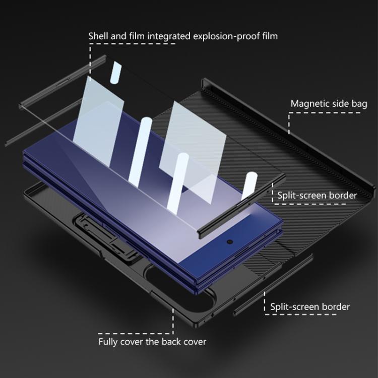 GKK Integrated Full Coverage Flip Phone Case with All Purpose Holder, For Samsung Galaxy Z TriFold