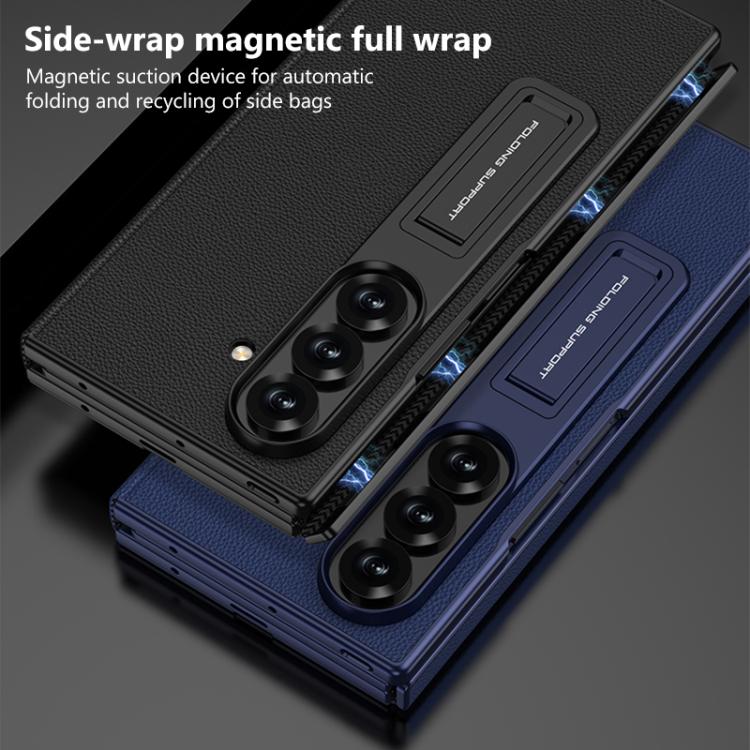 GKK Integrated Full Coverage Flip Phone Case with All Purpose Holder, For Samsung Galaxy Z TriFold