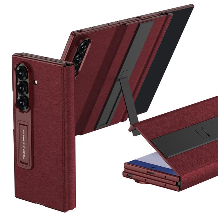 GKK Integrated Full Coverage Flip Phone Case with All Purpose Holder, For Samsung Galaxy Z TriFold
