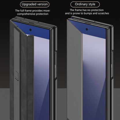 GKK Full Coverage Flip Phone Case with All Purpose Holder, For Samsung Galaxy Z TriFold