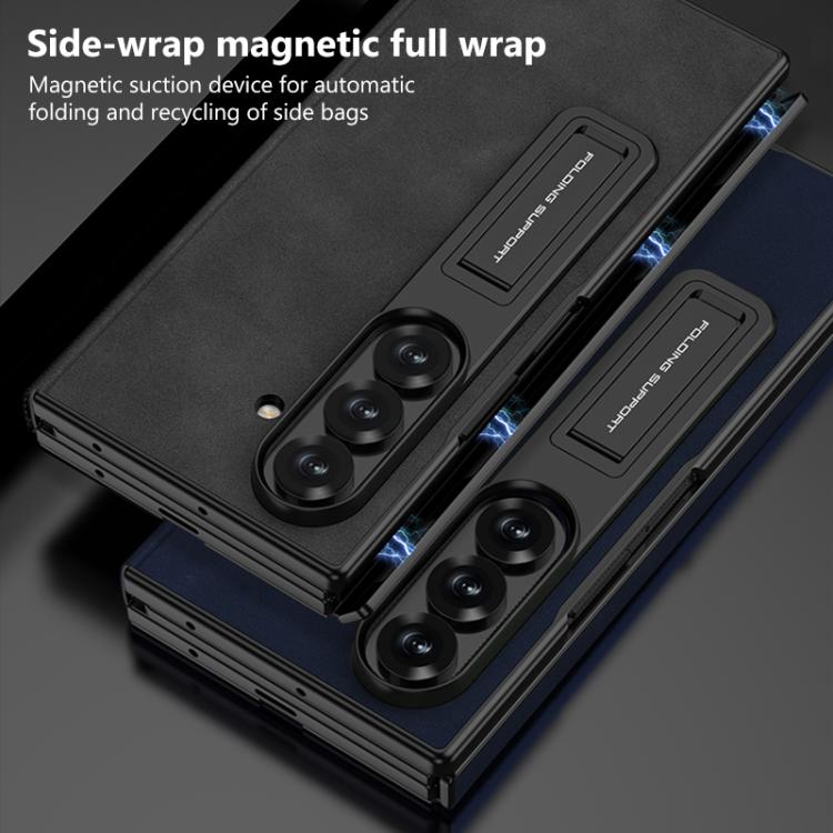 GKK Full Coverage Flip Phone Case with All Purpose Holder, For Samsung Galaxy Z TriFold