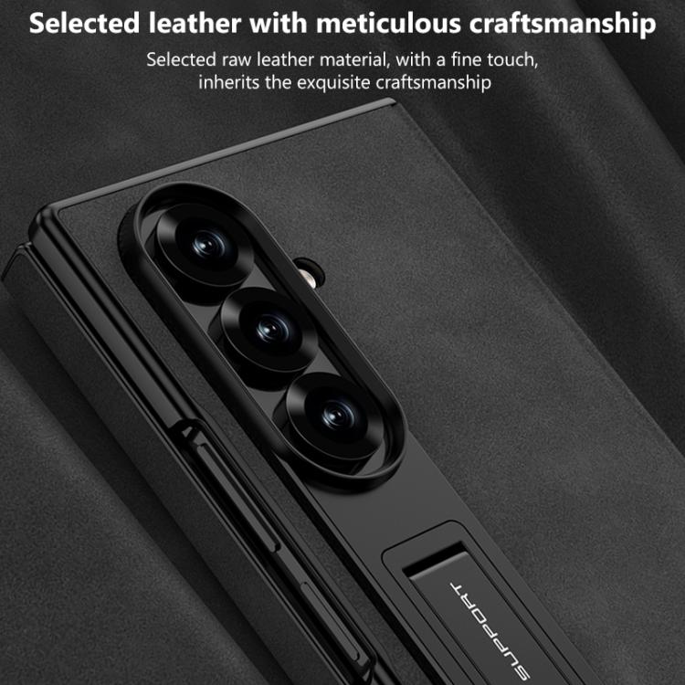 GKK Full Coverage Flip Phone Case with All Purpose Holder, For Samsung Galaxy Z TriFold