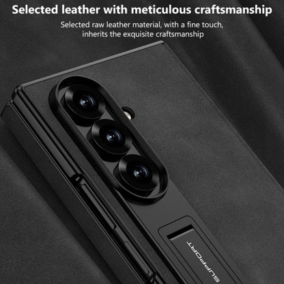GKK Full Coverage Flip Phone Case with All Purpose Holder, For Samsung Galaxy Z TriFold