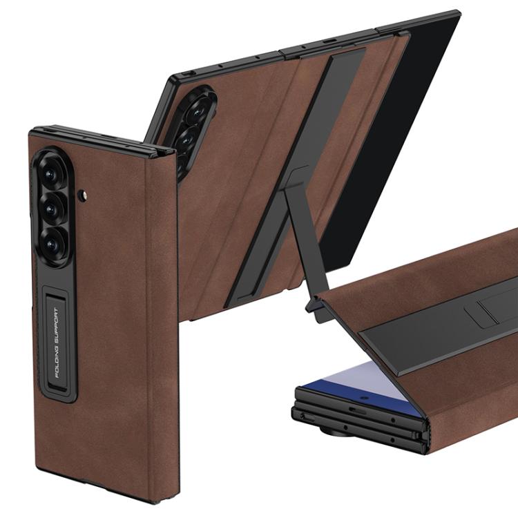 GKK Full Coverage Flip Phone Case with All Purpose Holder, For Samsung Galaxy Z TriFold