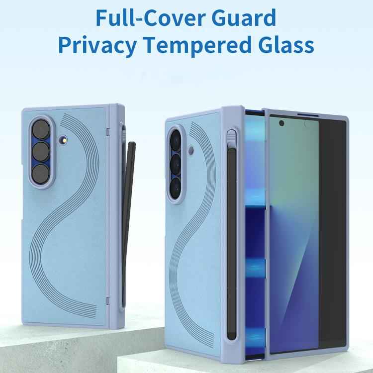 VIETAO Cool Pro Series Privacy Tempered Glass Full-Cover Guard Phone Case, For Samsung Galaxy Z Fold7 5G, For Samsung Galaxy Z Fold6 5G