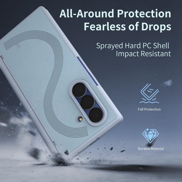 VIETAO Cool Pro Series Privacy Tempered Glass Full-Cover Guard Phone Case, For Samsung Galaxy Z Fold7 5G, For Samsung Galaxy Z Fold6 5G