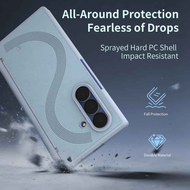 VIETAO Cool Pro Series Privacy Tempered Glass Full-Cover Guard Phone Case, For Samsung Galaxy Z Fold7 5G, For Samsung Galaxy Z Fold6 5G