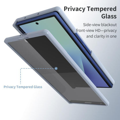 VIETAO Cool Pro Series Privacy Tempered Glass Full-Cover Guard Phone Case, For Samsung Galaxy Z Fold7 5G, For Samsung Galaxy Z Fold6 5G