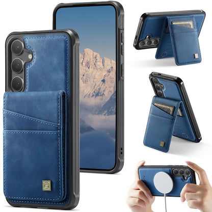 AutSpace A12 MagSafe Magnetic RFID Card Bag Phone Case, For Samsung Galaxy S26+ 5G, For Samsung Galaxy S26 Ultra 5G, For Samsung Galaxy S26 5G, For Samsung Galaxy S24 / S25 5G, For Samsung Galaxy S24+ / S25+ 5G, For Samsung Galaxy S25 Ultra 5G         ...