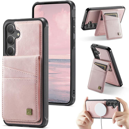AutSpace A12 MagSafe Magnetic RFID Card Bag Phone Case, For Samsung Galaxy S26+ 5G, For Samsung Galaxy S26 Ultra 5G, For Samsung Galaxy S26 5G, For Samsung Galaxy S24 / S25 5G, For Samsung Galaxy S24+ / S25+ 5G, For Samsung Galaxy S25 Ultra 5G         ...