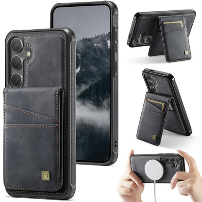 AutSpace A12 MagSafe Magnetic RFID Card Bag Phone Case, For Samsung Galaxy S26+ 5G, For Samsung Galaxy S26 Ultra 5G, For Samsung Galaxy S26 5G, For Samsung Galaxy S24 / S25 5G, For Samsung Galaxy S24+ / S25+ 5G, For Samsung Galaxy S25 Ultra 5G         ...