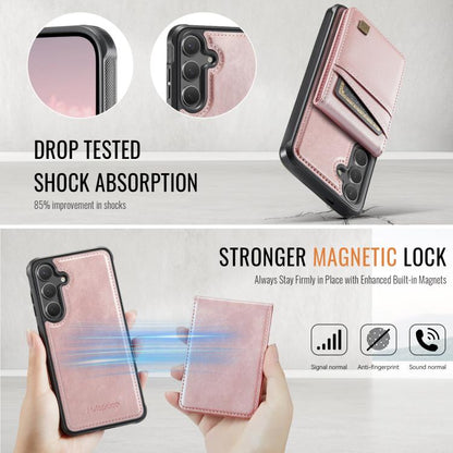 AutSpace A12 MagSafe Magnetic RFID Card Bag Phone Case, For Samsung Galaxy S26+ 5G, For Samsung Galaxy S26 Ultra 5G, For Samsung Galaxy S26 5G, For Samsung Galaxy S24 / S25 5G, For Samsung Galaxy S24+ / S25+ 5G, For Samsung Galaxy S25 Ultra 5G         ...