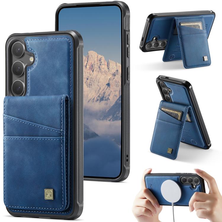 AutSpace A12 MagSafe Magnetic RFID Card Bag Phone Case, For Samsung Galaxy S26+ 5G, For Samsung Galaxy S26 Ultra 5G, For Samsung Galaxy S26 5G, For Samsung Galaxy S24 / S25 5G, For Samsung Galaxy S24+ / S25+ 5G, For Samsung Galaxy S25 Ultra 5G         ...