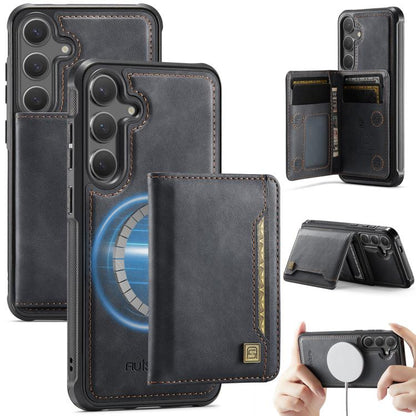 AutSpace A13 MagSafe Magnetic RFID Flip Card Bag Phone Case, For Samsung Galaxy S26+ 5G, For Samsung Galaxy S26 Ultra 5G, For Samsung Galaxy S26 5G, For Samsung Galaxy S24 / S25 5G, For Samsung Galaxy S24+ / S25+ 5G, For Samsung Galaxy S25 Ultra 5G    ...