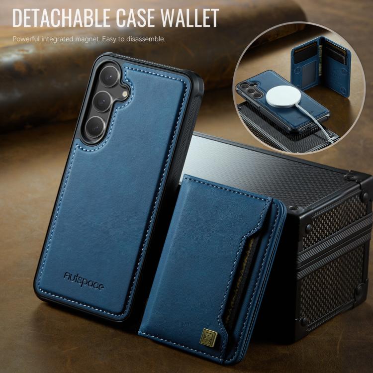 AutSpace A13 MagSafe Magnetic RFID Flip Card Bag Phone Case, For Samsung Galaxy S26+ 5G, For Samsung Galaxy S26 Ultra 5G, For Samsung Galaxy S26 5G, For Samsung Galaxy S24 / S25 5G, For Samsung Galaxy S24+ / S25+ 5G, For Samsung Galaxy S25 Ultra 5G    ...