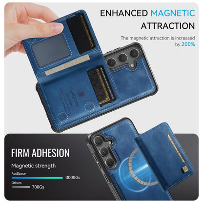 AutSpace A13 MagSafe Magnetic RFID Flip Card Bag Phone Case, For Samsung Galaxy S26+ 5G, For Samsung Galaxy S26 Ultra 5G, For Samsung Galaxy S26 5G, For Samsung Galaxy S24 / S25 5G, For Samsung Galaxy S24+ / S25+ 5G, For Samsung Galaxy S25 Ultra 5G    ...