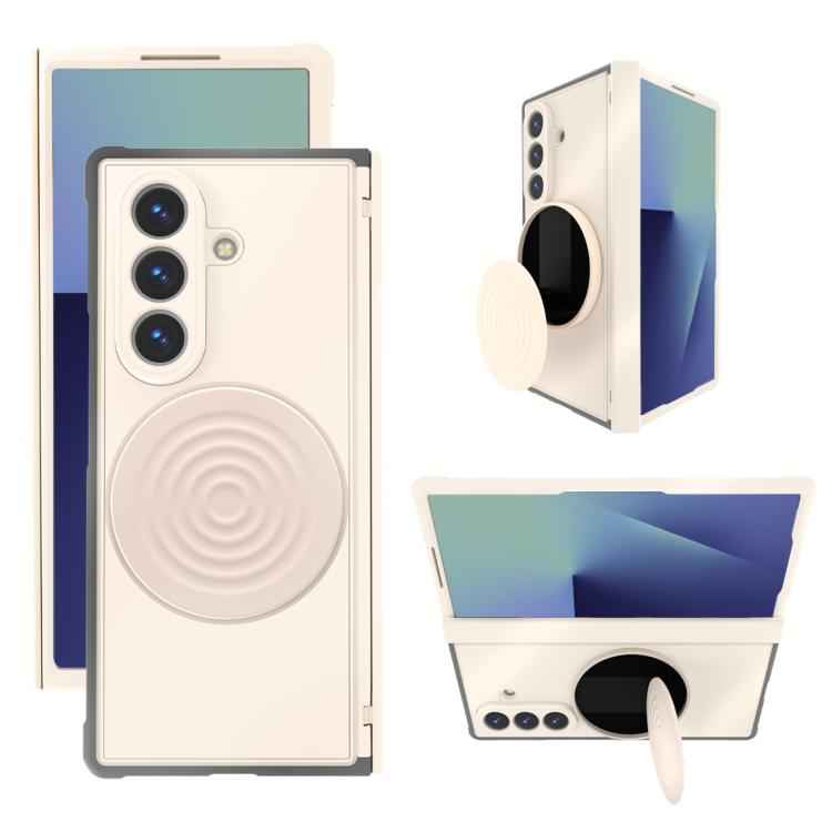 Skin-feel Magnetic 360 Rotating Holder Phone Case, For Samsung Galaxy Z Fold7 5G